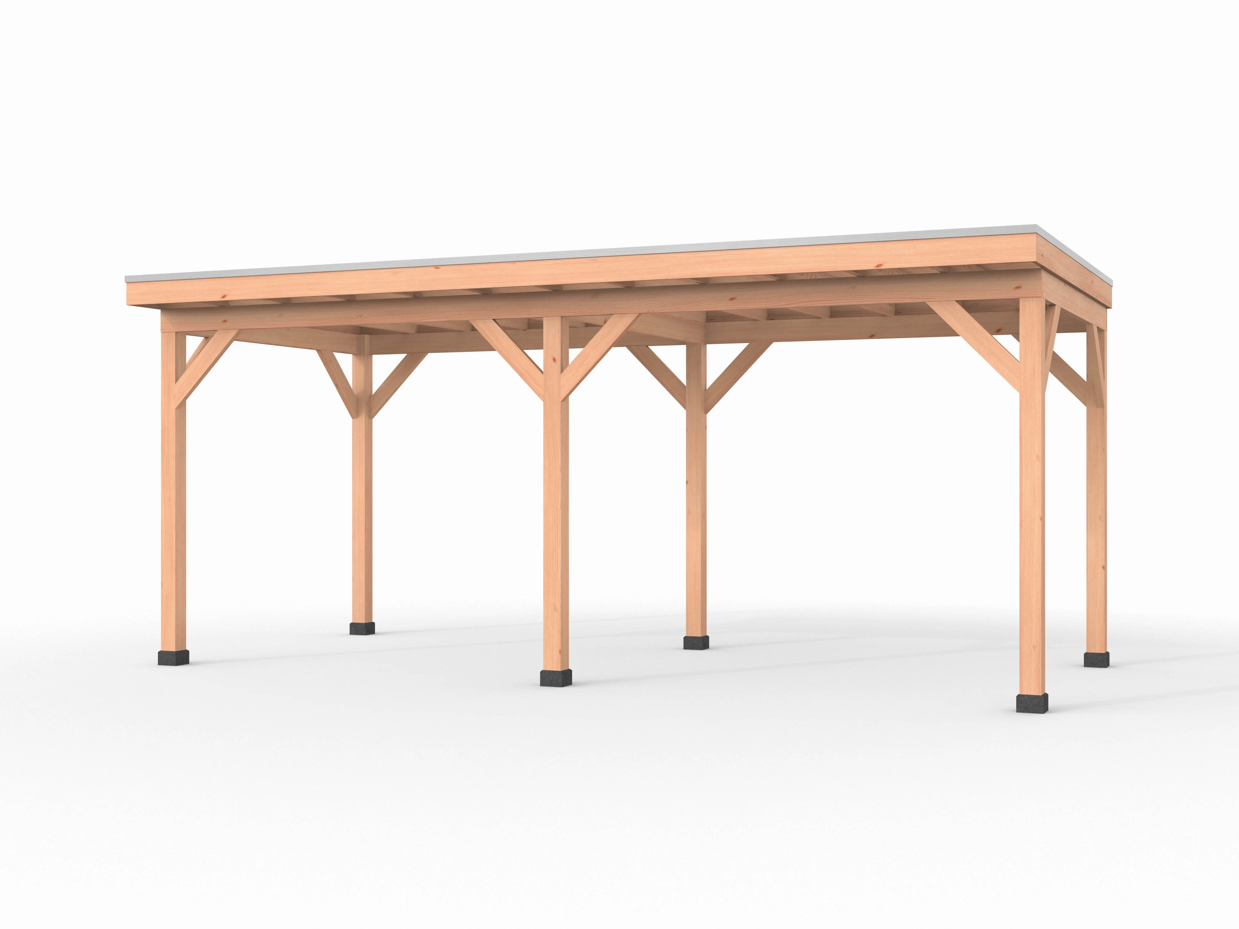 Douglas overkapping, 600 x 250, Westwood Comfort - Afbeelding 1
